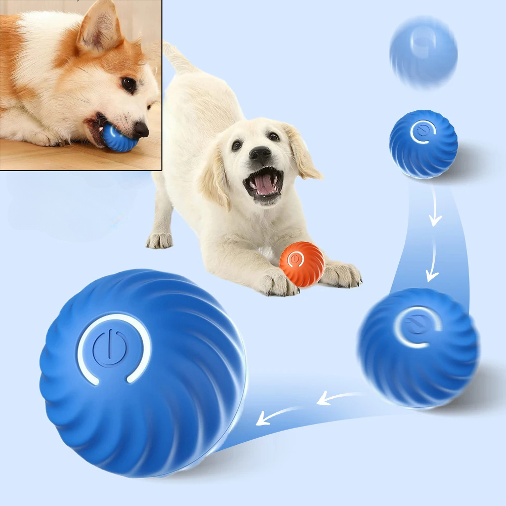 Automatic Moving Dog Ball - Otomatik Hareket Eden Köpek Oyuncak Topu