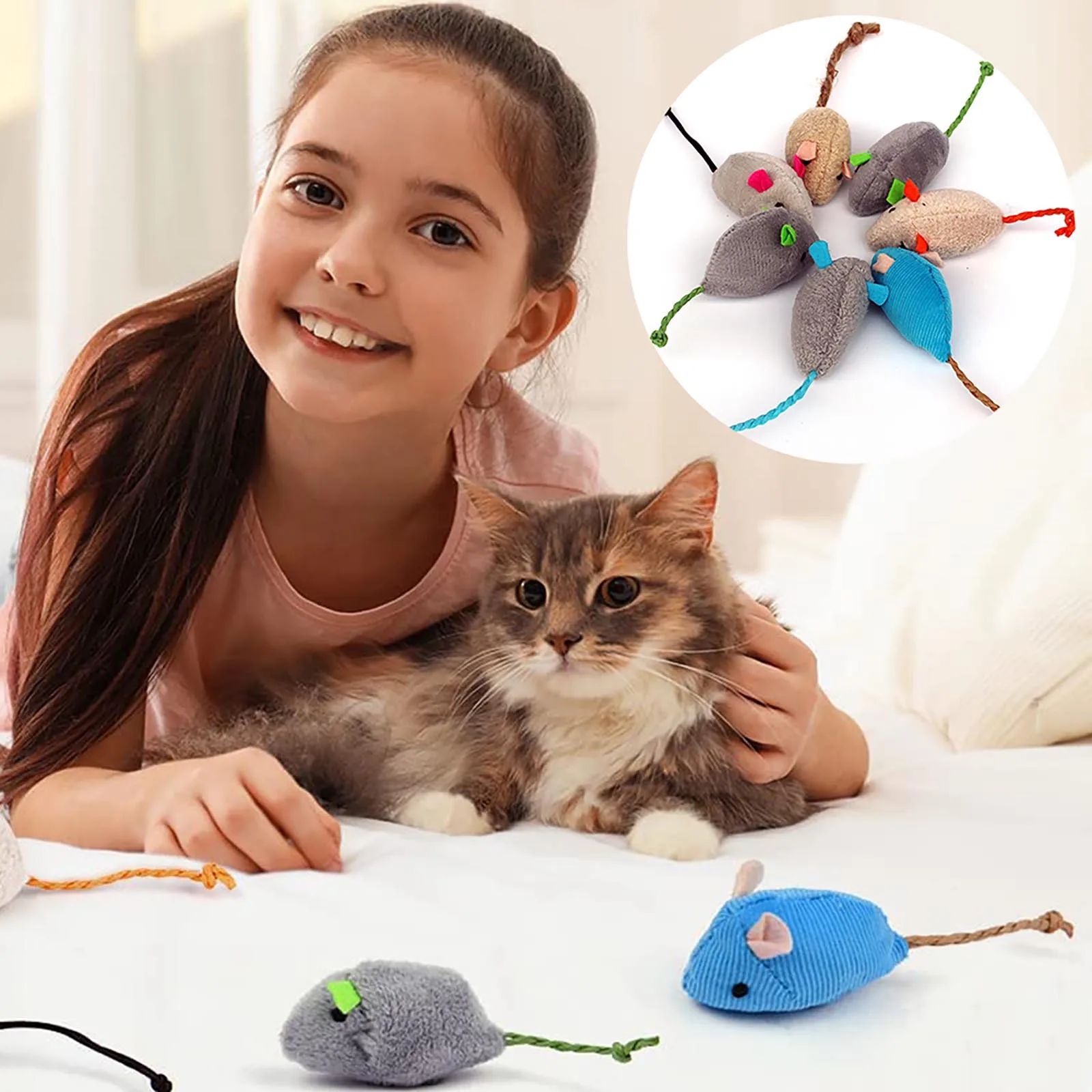 Taşınabilir, Yumuşak, Etkileşi - Catnip Interactive Plush Mouse incelemesi ve fiyatı